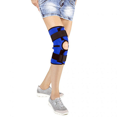 картинка Бандаж на коленный сустав с отверстием NKN-149 от интернет магазина Ортимед